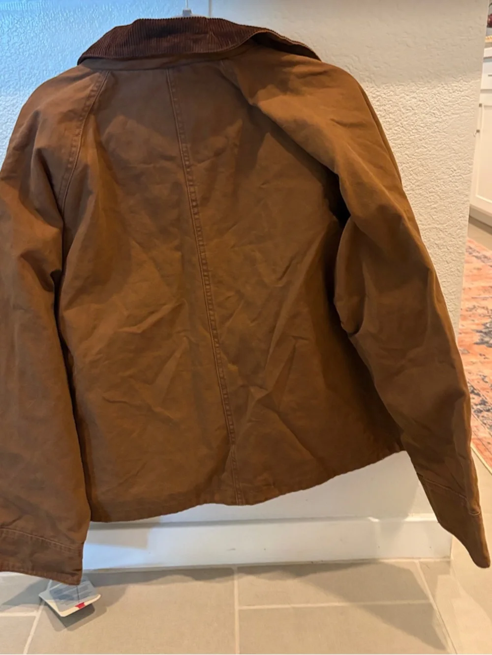 Levi's Tan Brown Corduroy-Collar Jacket